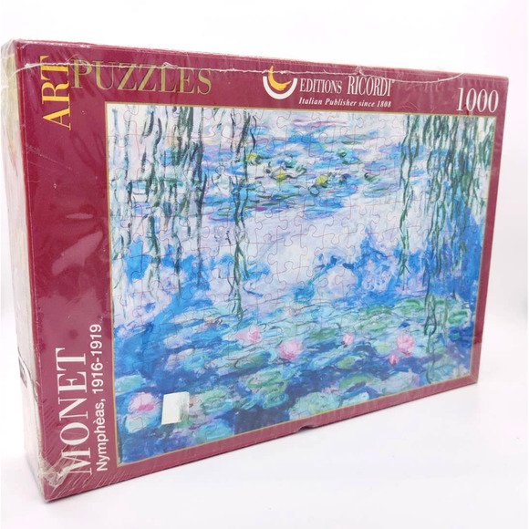 Editions Ricordi | Games | Claude Monet Water Lilies 00 Piece Puzzle ...